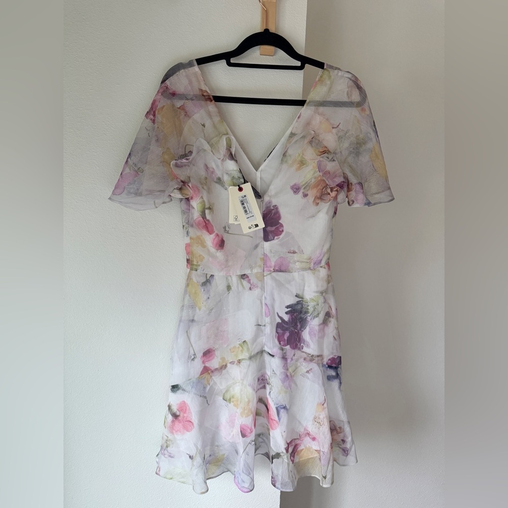 Red Baker Dress Flowery  Size 1